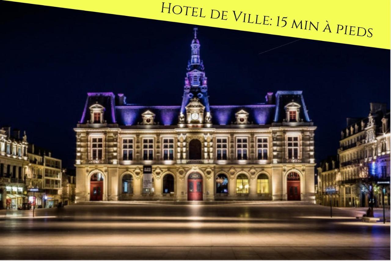 Les Appartements Du Pont Joubert Poitiers Esterno foto